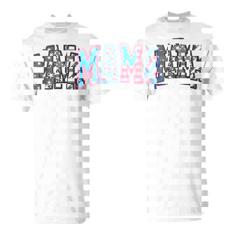 Mama Dada 4Th Of July American Family Matching Mom Dad T-Shirt - Monsterry