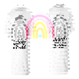 Mama Established 2020 Mother's Day Rainbow T-Shirt - Monsterry