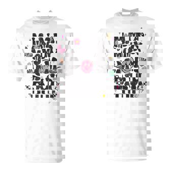 Mama Mommy Mom Bruh Groovy T-Shirt - Thegiftio