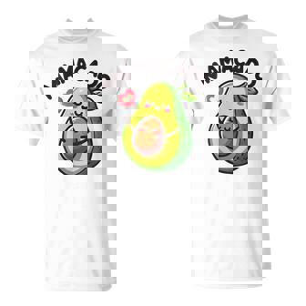 Mamacado Avocado Mom Pregnancy Announcements New Mama Women T-Shirt - Monsterry