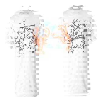 Martini Red Lobster Fisherman Aesthetic Summer Cocktail T-Shirt | Mazezy