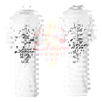 Maui Lahaina ヴィンテージ ハワイ諸島 長袖tシャツ Tシャツ - Kawaiitshirt