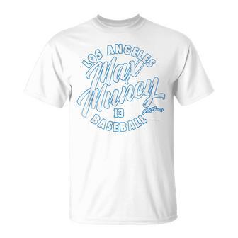 Max Muncy ロサンゼルス 野球 ヴィンテージ 筆記体 Mlbpa Tシャツ - Kawaiitshirt