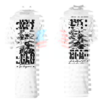 Men's Suck-It England 4Th July George Washington 1776 T-Shirt - Thegiftio