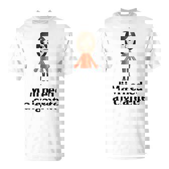 Mii Need A Cigarette Humour メンズ レディース Tシャツ - Kawaiitshirt