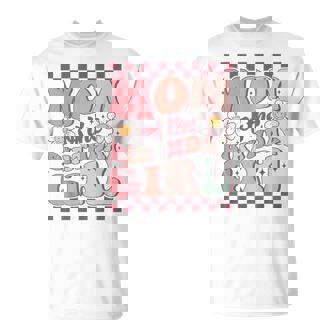 Mom Of The Birthday Girl Cute Family Groovy Birthday Party T-Shirt - Thegiftio UK