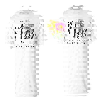 Mom Established 2024 New Mom Mama First Mother's Day Saying T-Shirt - Thegiftio