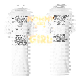 Mommy Daddy Of The Birthday Girl Blue Dog Family Matching T-Shirt - Thegiftio