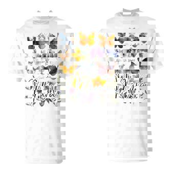 Mommy Mama バタフライ フローラル 夏 母の日 グラフィック ママ 長袖tシャツ Tシャツ - Kawaiitshirt