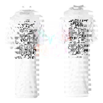 Monster Mash Spooky Season Halloween Mummy Witch Vampire T-Shirt - Thegiftio