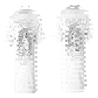 Morally Grey My Favorite Color Dark Unicorn Rainbow Tシャツ - Kawaiitshirt