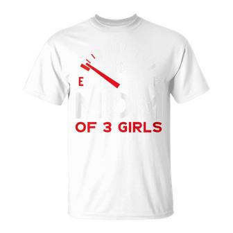 Mother Of 3 Girls Mother's Day Mom T-Shirt - Thegiftio