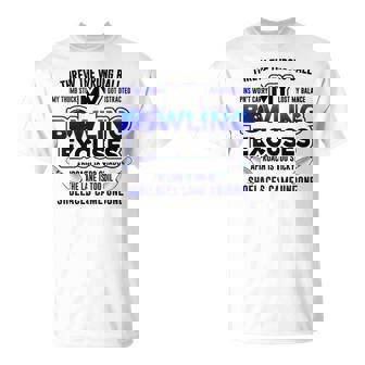 My Bowling 言い訳 おもしろボーリングギフト Tシャツ - Kawaiitshirt