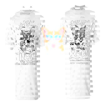 My Dog Thinks I'm Cool Corgi Dog Lover 長袖tシャツ Tシャツ - Kawaiitshirt