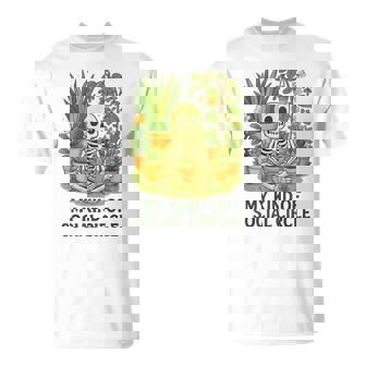 My Kind Ofocial Circle Plantkeleton ユーモア Tシャツ - Kawaiitshirt