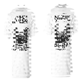 My Needs Areimple Guitars ビール愛好家 ギタリストギター Tシャツ - Kawaiitshirt