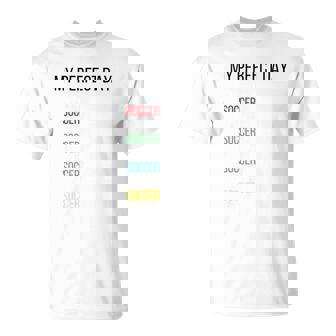 My Perfect Day、サッカー 長袖tシャツ Tシャツ - Kawaiitshirt