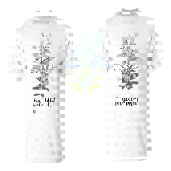 Myosotis Fleur De Jardin Ornement Floral T-Shirt - Cadeauxyz