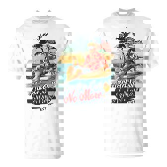 Nacho Gulf No More Of America Us Flag Patriotic Beach T-Shirt - Thegiftio