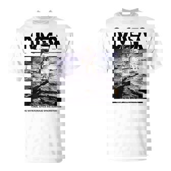 Nasaアポロ11号の月面宇宙飛行士の有名なワームロゴ Tシャツ - Kawaiitshirt