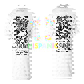 National Hispanic Heritage Month All Countries Girl Women T-Shirt - Thegiftio