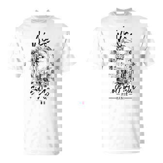 Nice France Côte D'azurouvenir Côte D'azur T-Shirt - Cadeauxyz