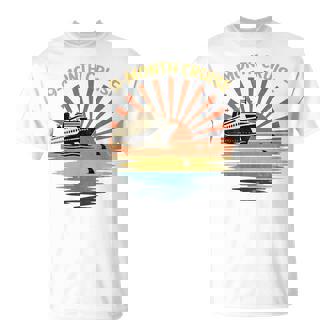 Nine Month Cruisehipunset Withharks In Ocean 長袖tシャツ Tシャツ - Kawaiitshirt