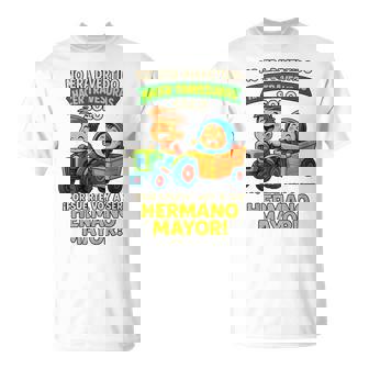 Niños Hermano Mayor – Anuncio Embarazo Divertido Camiseta unisex - Regaloses