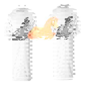 Niños Pequeño Potro Lindo Para Niñas Y Niños Caballo Bebé Caballo Camiseta unisex - Regaloses