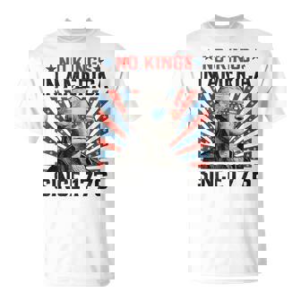 No Kings In America 1776 Vintage Usa Patriotic 4Th July T-Shirt - Thegiftio UK