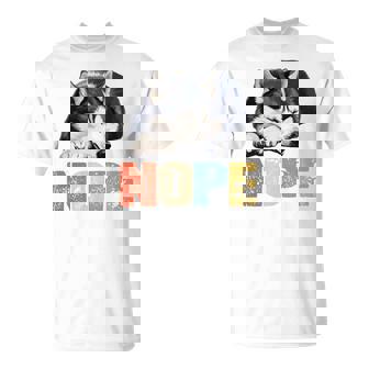 Nope 眠るシベリアンハスキーデザイン 長袖tシャツ Tシャツ - Kawaiitshirt