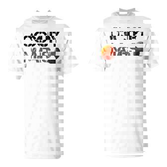 Occupy Mars 公式スペース Nasa 火星ミッション Tシャツ - Kawaiitshirt