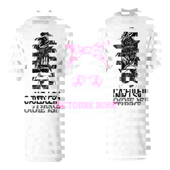 Octobre Rose 2024 Ruban Roseensibilisation Cancer Duein T-Shirt - Cadeauxyz