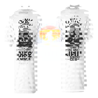 Olympic National Park Home Of The Bigfoot Since 1938 T-Shirt - Monsterry