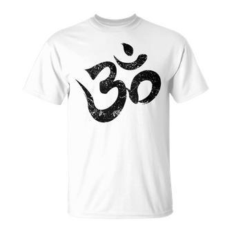 Om Meditación Camisa Espiritual India Yogaímbolo Om In Mangas Camiseta unisex - Regaloses