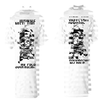 Otter Dad Mompace ヒューストン問題カワウソ Tシャツ - Kawaiitshirt