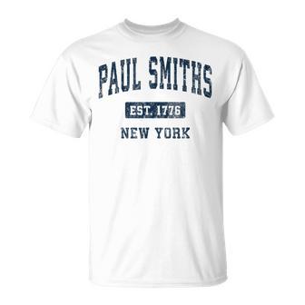 Paulmiths New York Ny ビンテージ アスレチック スポーツデザイン Tシャツ - Kawaiitshirt
