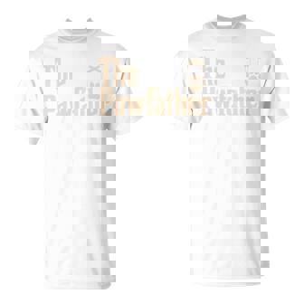 The Pawfather ファニーペット愛好家 ノベルティ 父の日 長袖tシャツ Tシャツ - Kawaiitshirt