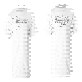 Paysage Urbainouvenir Touristique Bruxelles Belgique T-Shirt - Cadeauxyz