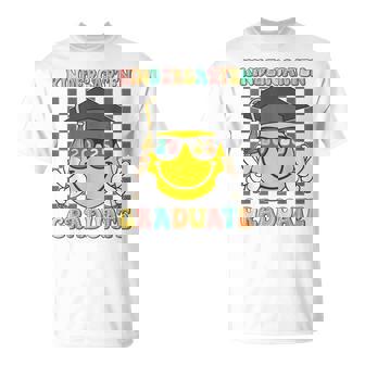 Peace Out Kindergarten Graduate 2025 For Boys Girls T-Shirt - Thegiftio