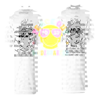 Peace Out Kindergarten Retro Last Day School Graduation 2025 T-Shirt - Thegiftio UK