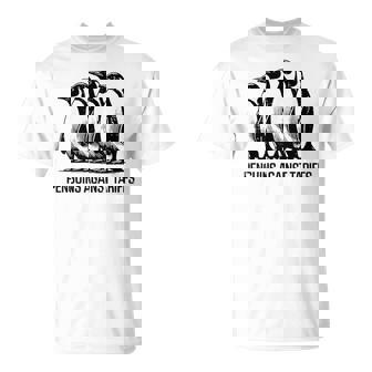 Penguins Against Tariffs Resist Protest Resistance T-Shirt - Thegiftio