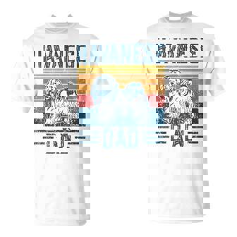 Perro Havanese Dad -Intage Havanese Dad Camiseta unisex - Regaloses