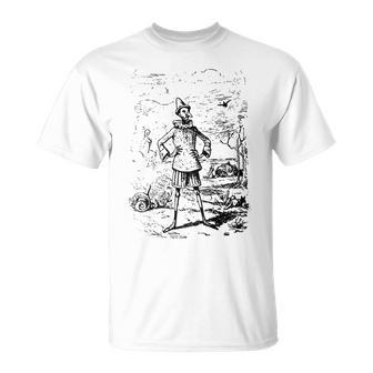Pinocchio NoirBlanc T-Shirt - Cadeauxyz