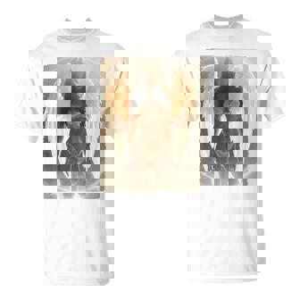 Pinup Girl 男性用 セクシーエンジェルガール 2 バックプリント Tシャツ - Kawaiitshirt