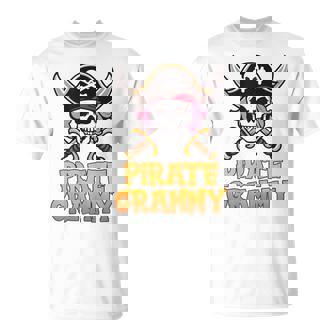 Pirate Grammy Captain Matching Halloween Costume T-Shirt - Monsterry