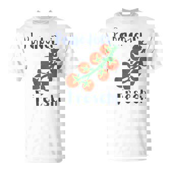 Pomodori Freschi Fresh Tomatoes Italian Summer T-Shirt - Thegiftio UK