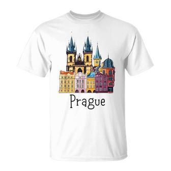 Praga República Checaouvenir Praga Camiseta unisex - Regaloses