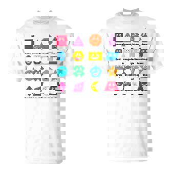 Pre-K Teachershape Learning 教育者向け 算数の日 Tシャツ - Kawaiitshirt