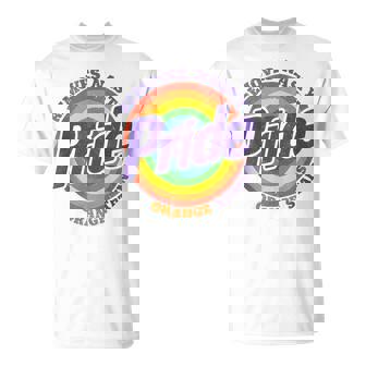 Pride Removes Nasty Orange Stains Pride Month Lgbtq Retro T-Shirt - Monsterry